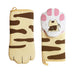 3D-Cartoon-Katzenpfoten-Ofenhandschuhe, lange Baumwoll-Backisolierhandschuhe