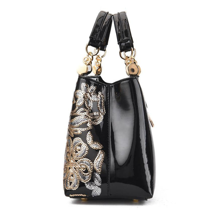 Mode Pailletten Handtaschen Frauen Umhängetaschen für Party Hochzeit Braut Tasche