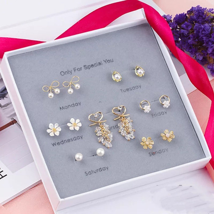 Herz Perle Zirkon Anhänger Schmuck