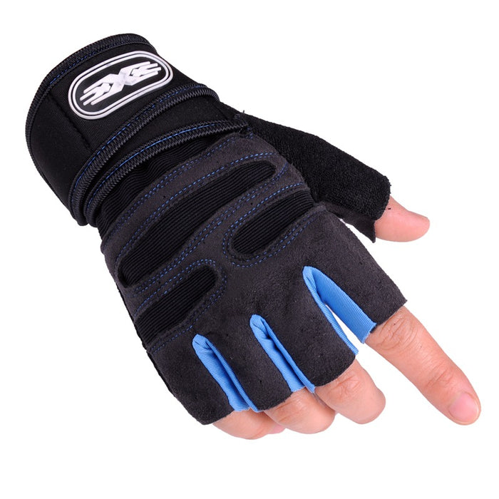 Wristband Fitness Half-finger Gloves für Männer und Frauen Reiten