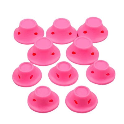 Weiches Gummi Magische Haarpflege Rollen Silikon Haar Lockenwickler Keine Hitze Haar Styling Tool