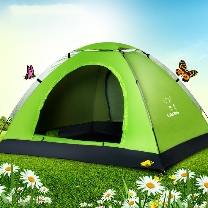 Einschichtige Zelt Camping im Freien Camping Strand
