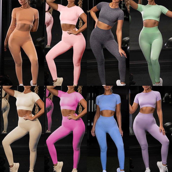 Frauen Fitness aktiv Fitnessstudio nahtlos botee Yoga Set