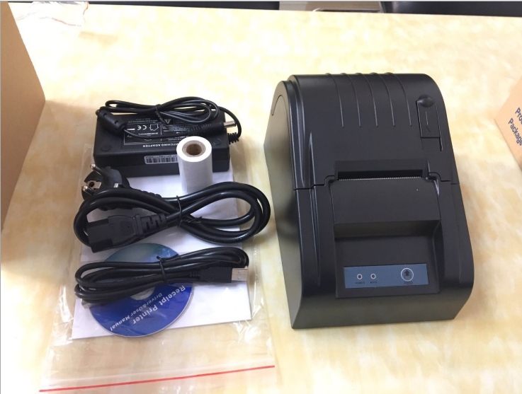 Thermodrucker POS-5890T Supermarkt-Kassendrucker usb kleiner Ticketdrucker