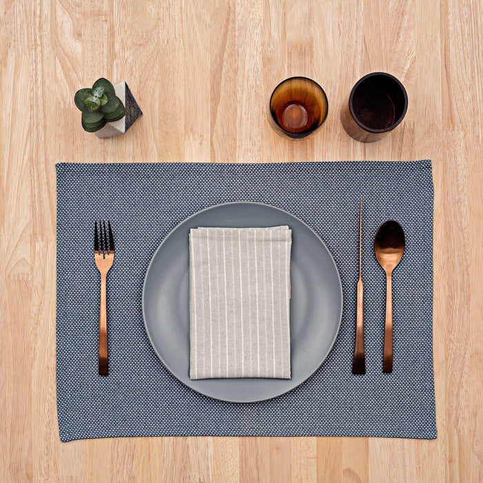 Placemats / Blue: Set of 4