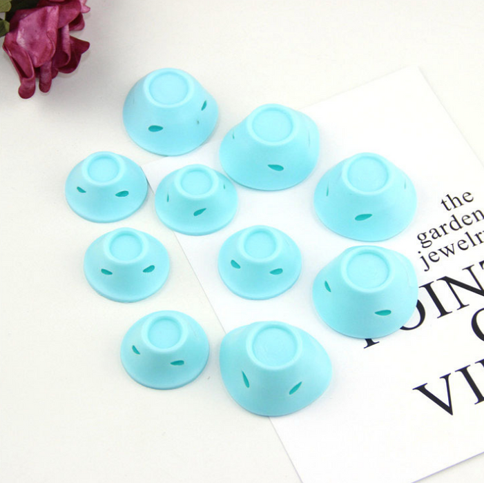 Weiches Gummi Magische Haarpflege Rollen Silikon Haar Lockenwickler Keine Hitze Haar Styling Tool