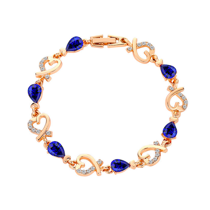 Strass-Kristall-Armband Schmuck Geschenk für Frauen
