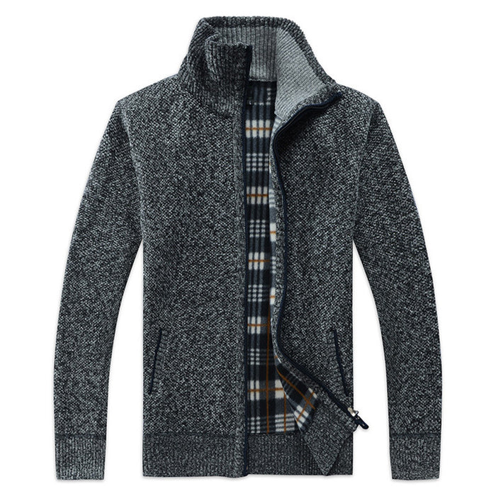 Outdoor Casual Männer Slim Pullover Warme Männer Mäntel