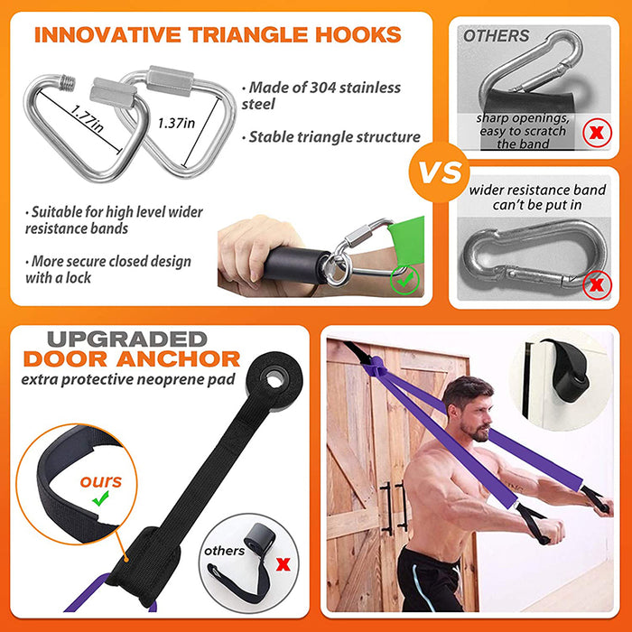 Zugseil Elastic Fitness Home Widerstandstraining
