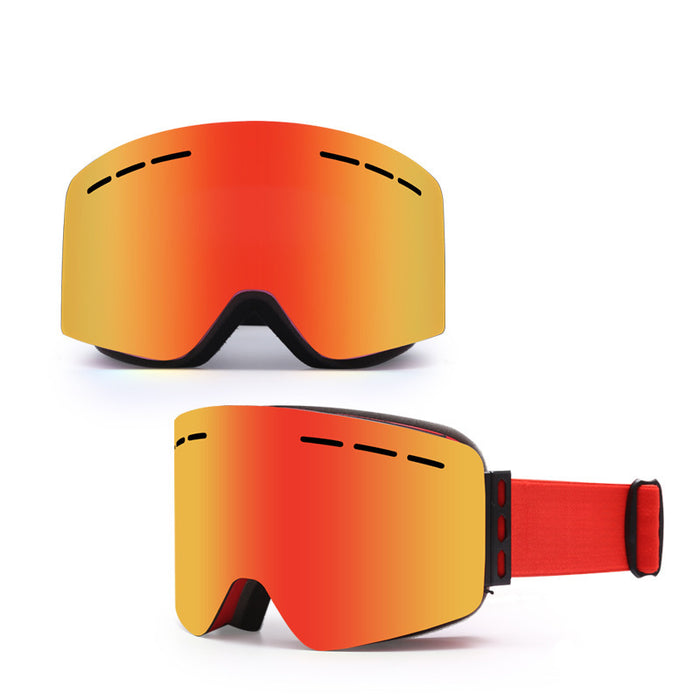 Neue Outdoor-Sportarten hochauflösende winddichte magnetische Skibrille