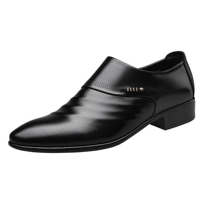 Casual Pointed Toe Shoes Men Leather Shoes Men