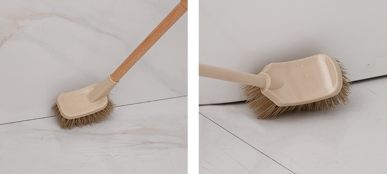 Hölzerne Haushaltsgriff Toilettenbürste Reinigungswerkzeuge Badezimmer Reinigungsbürste Küche Bodenreiniger Bürsten