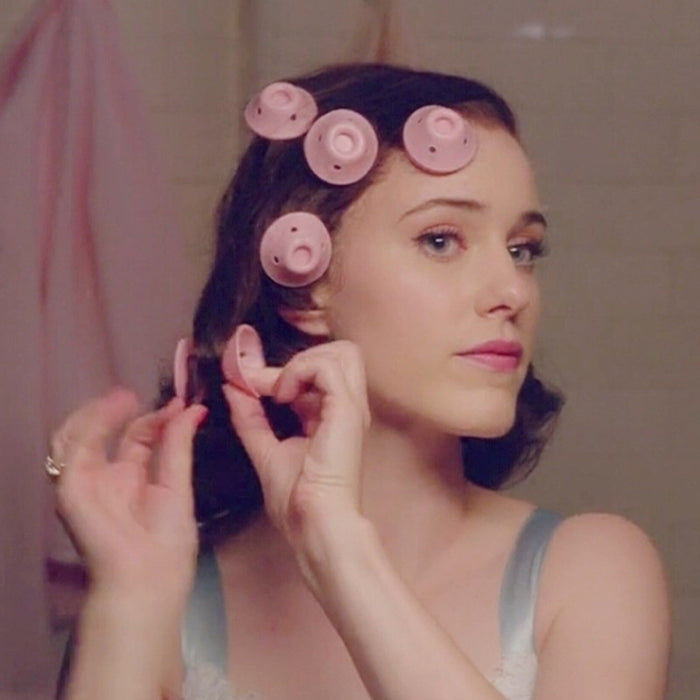Weiches Gummi Magische Haarpflege Rollen Silikon Haar Lockenwickler Keine Hitze Haar Styling Tool