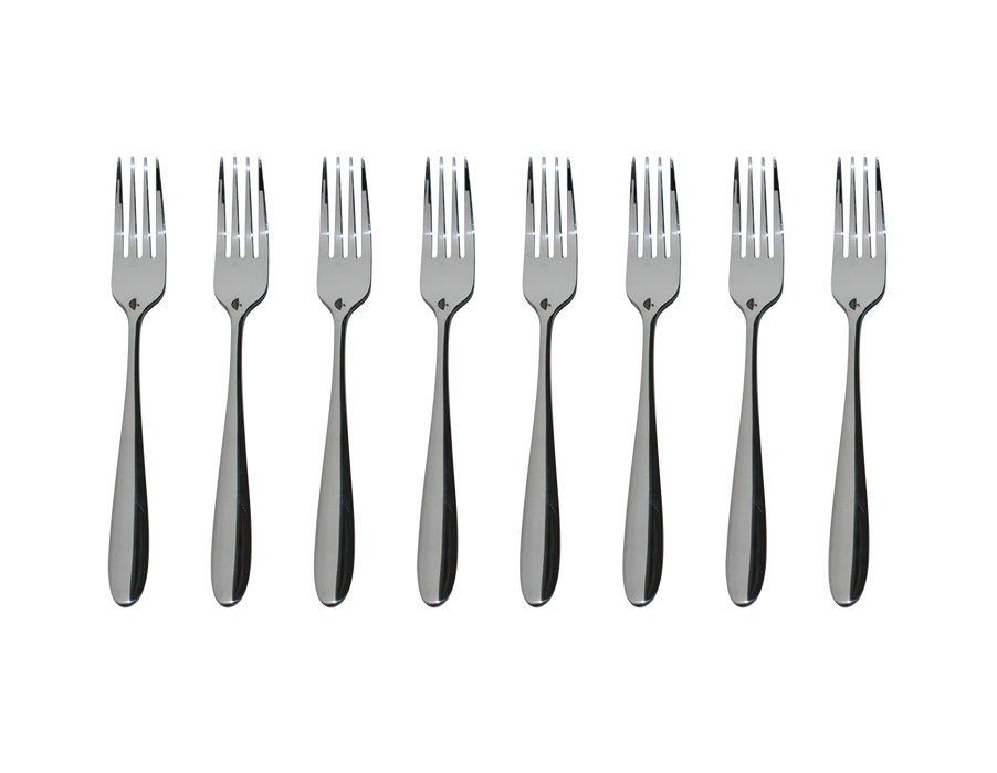 32-teiliges Besteckset aus Edelstahl, Messer, Gabel, Löffel, Teelöffel