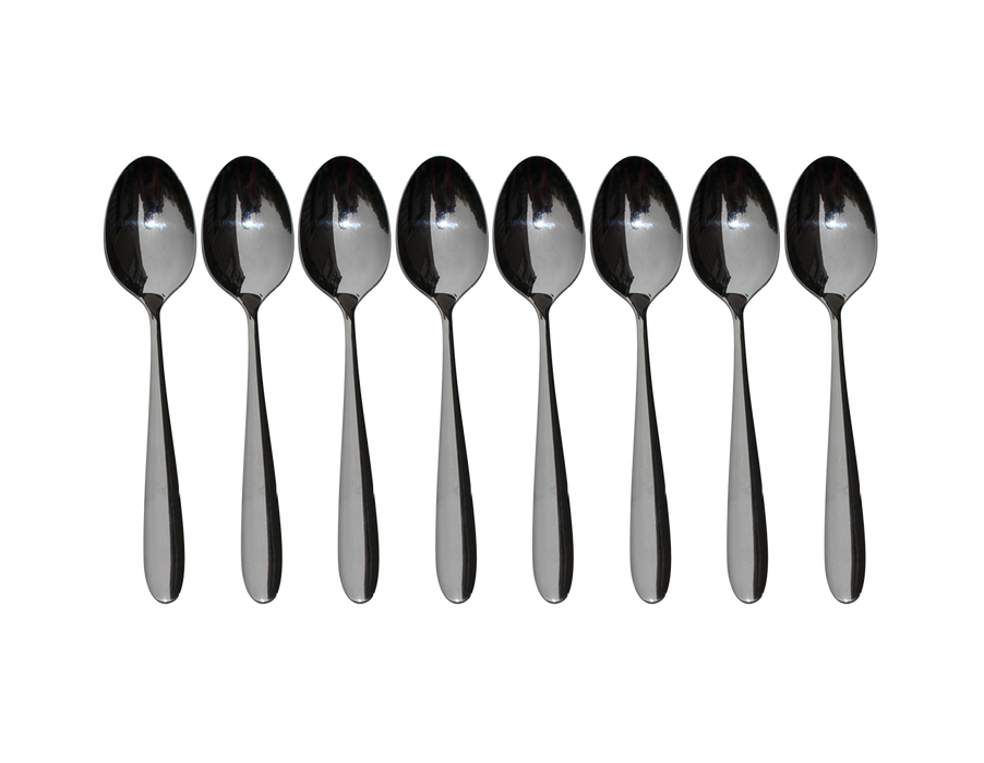 32-teiliges Besteckset aus Edelstahl, Messer, Gabel, Löffel, Teelöffel