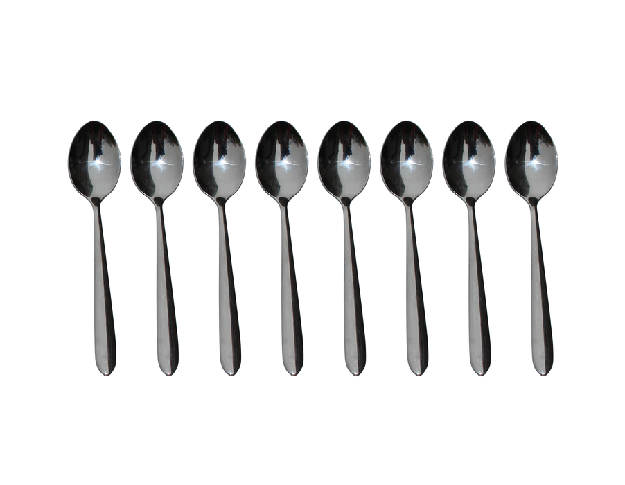 32-teiliges Besteckset aus Edelstahl, Messer, Gabel, Löffel, Teelöffel