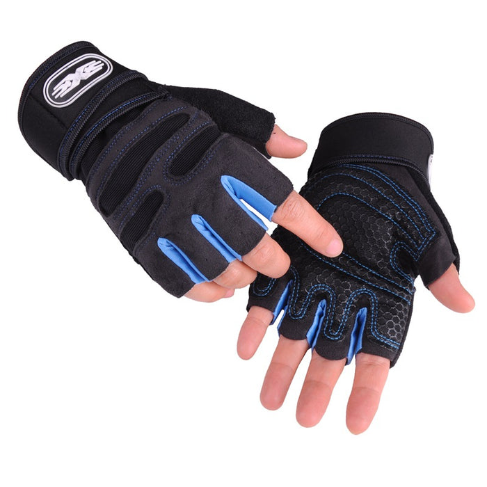 Wristband Fitness Half-finger Gloves für Männer und Frauen Reiten