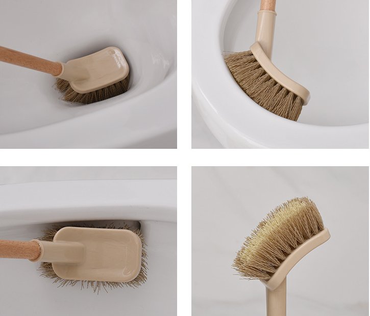 Hölzerne Haushaltsgriff Toilettenbürste Reinigungswerkzeuge Badezimmer Reinigungsbürste Küche Bodenreiniger Bürsten