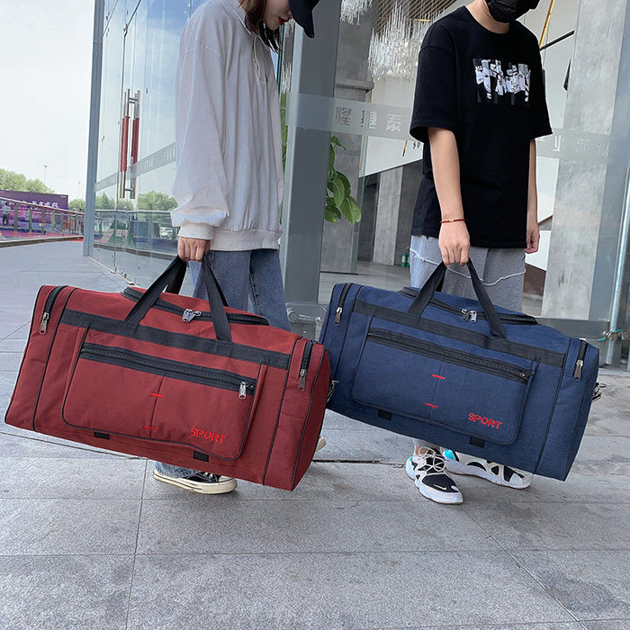 Travel bag with large capacity travel bag moving luggage
