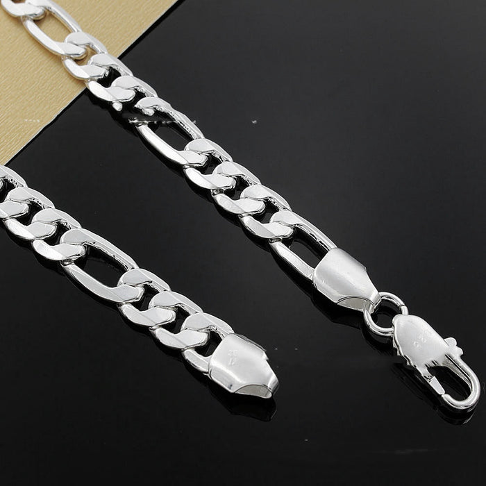 Versilberter koreanischer Modeschmuck für Männer