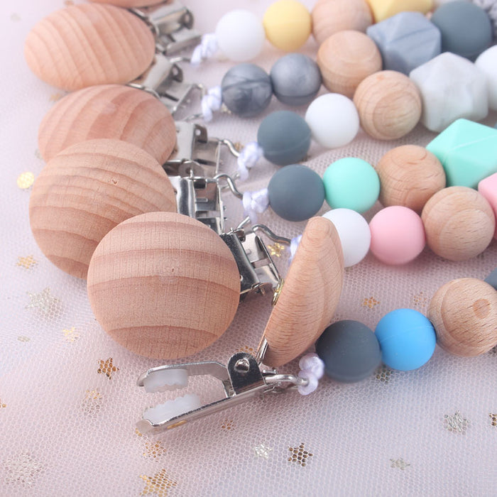 Baby silicone pacifier chain mother and baby products