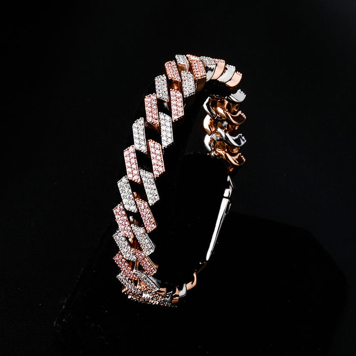 Hip hop jewelry bracelet for men