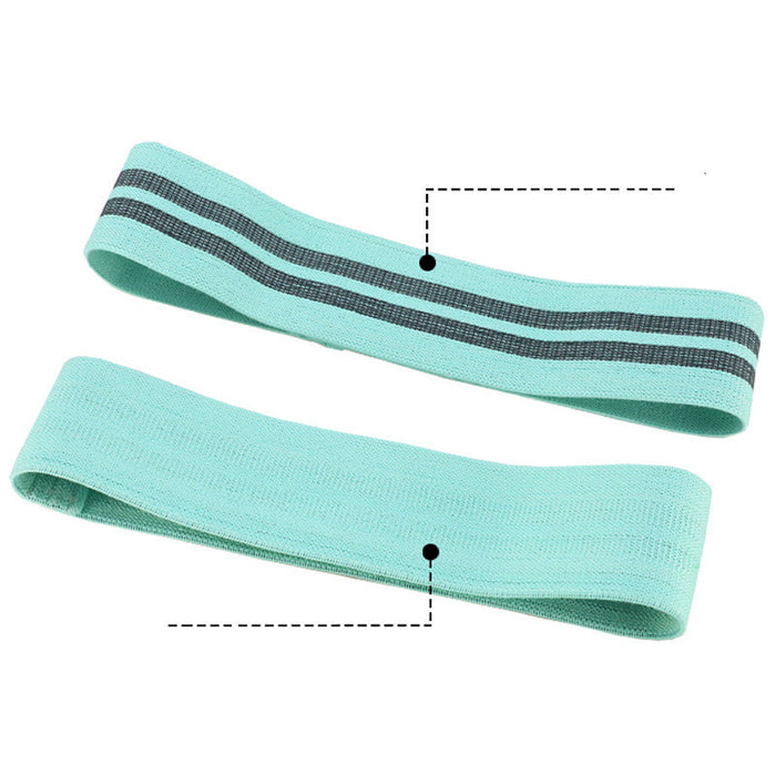 Fitness rubber band buttocks resistance band