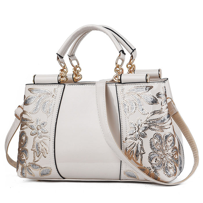 Mode Pailletten Handtaschen Frauen Umhängetaschen für Party Hochzeit Braut Tasche