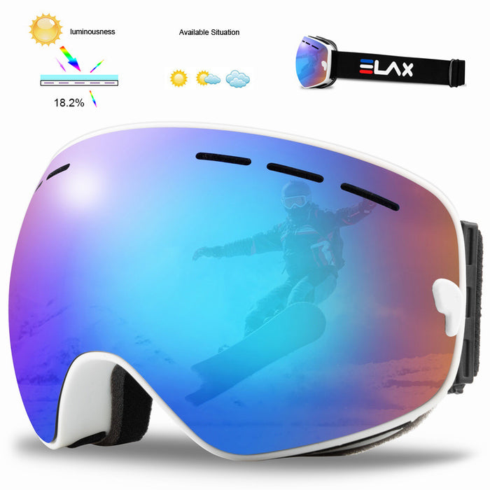 Outdoor-Sport Comma Skibrille Big Sphere