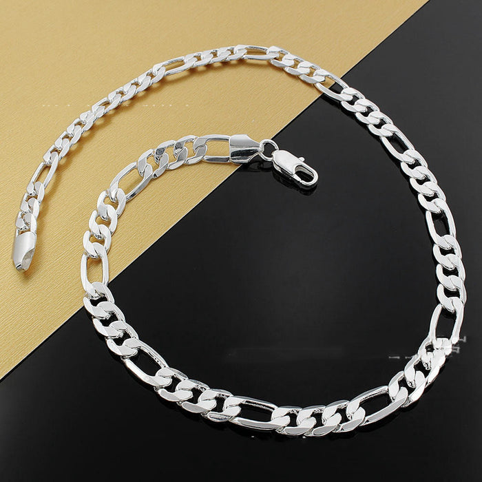 Versilberter koreanischer Modeschmuck für Männer