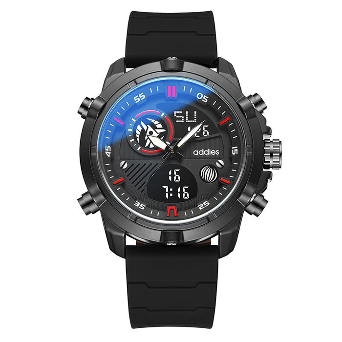 Mode Männer Sport Wasser leuchtende Metall Uhr