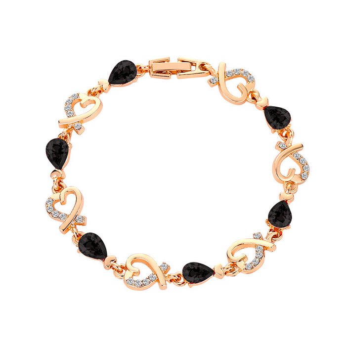 Strass-Kristall-Armband Schmuck Geschenk für Frauen