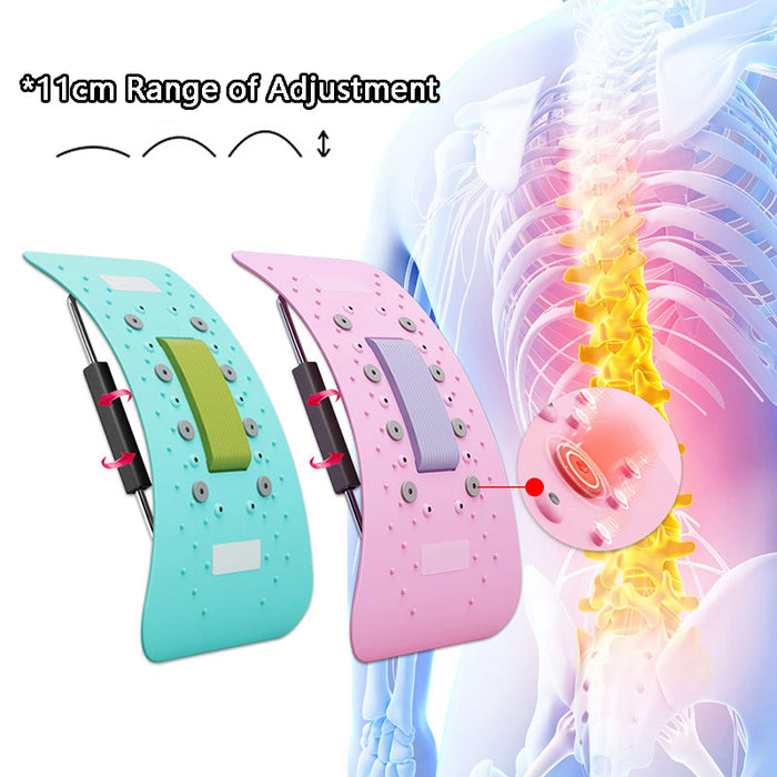 Zurück Cracker neue Rückenmassagegerät Lendenwirbelsäule Hals Stretcher Wirbelsäule Board zurück Unterstützung entspannen zervikalen Masajeador Fitness Stretching Massage