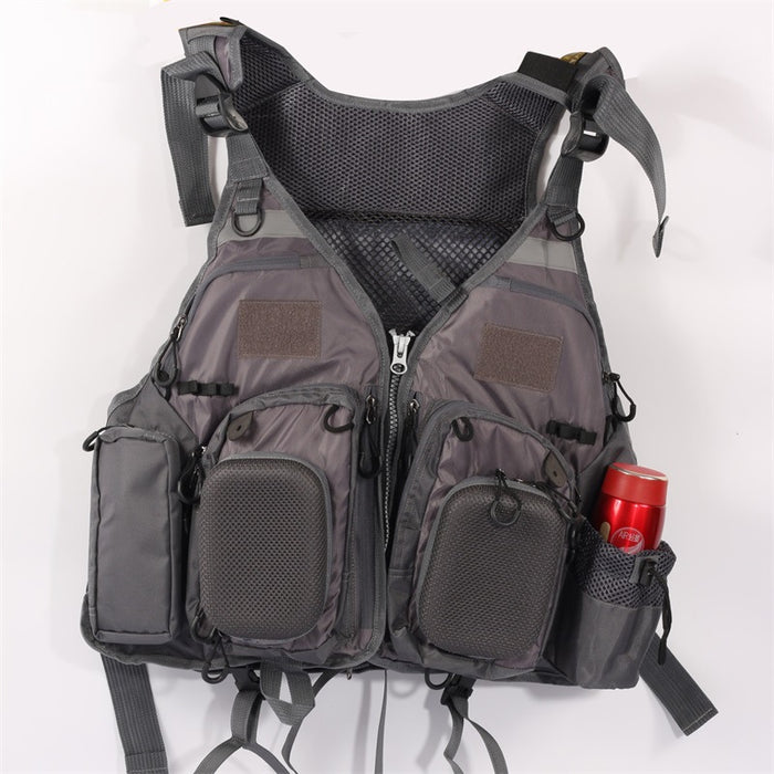 Fishing Outdoor Sports Flying Men Breathing Protection Jacket Safety Vest Survival Vest Utility Vest