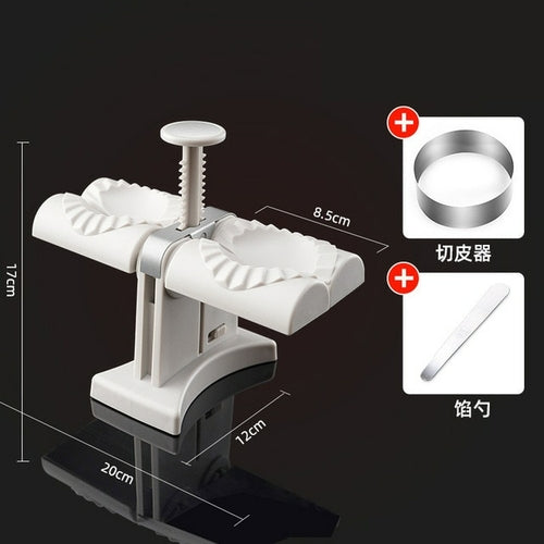 Dumpling Maker Machine Automatic Press Double Dumplings Mold Kitchen