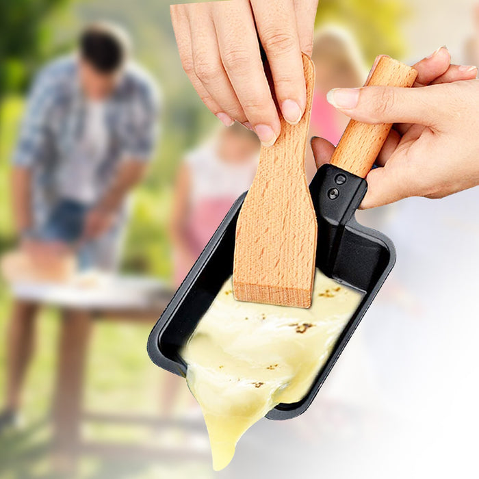 Grill Cheese Raclette Set Non-Stick Griller Mini BBQ Cheese Board