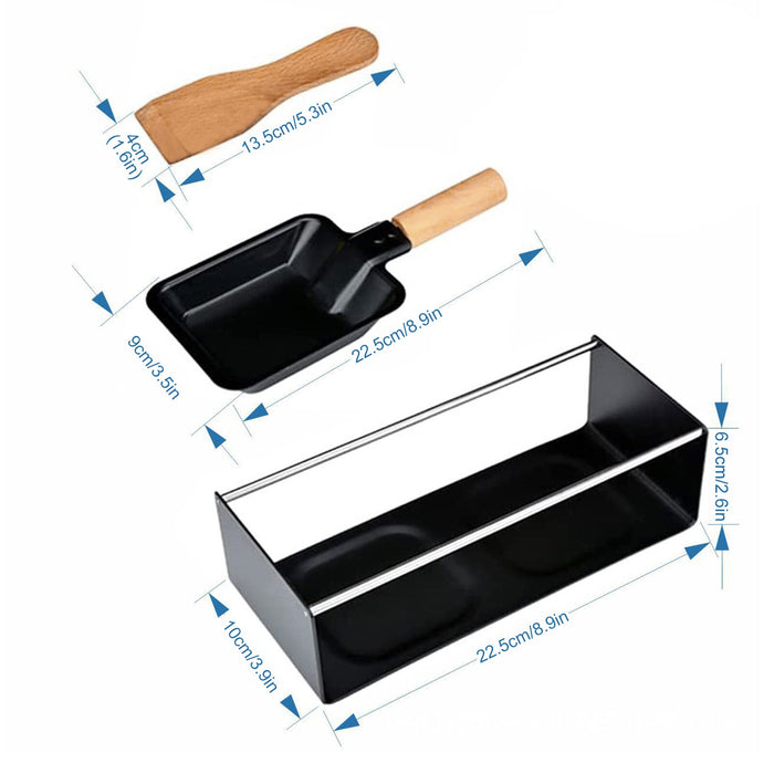 Grill Cheese Raclette Set Non-Stick Griller Mini BBQ Cheese Board