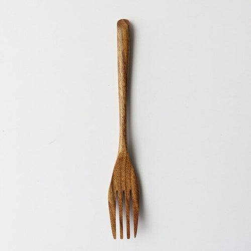 Japanese Style Natural Black Walnut Holz Löffel Gabel Abendessen Essen