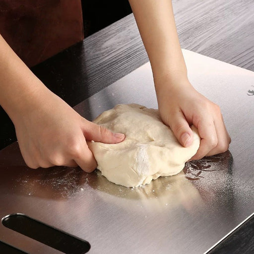 Edelstahl Schneidebrett Gemüse Fleisch Schneidebrett