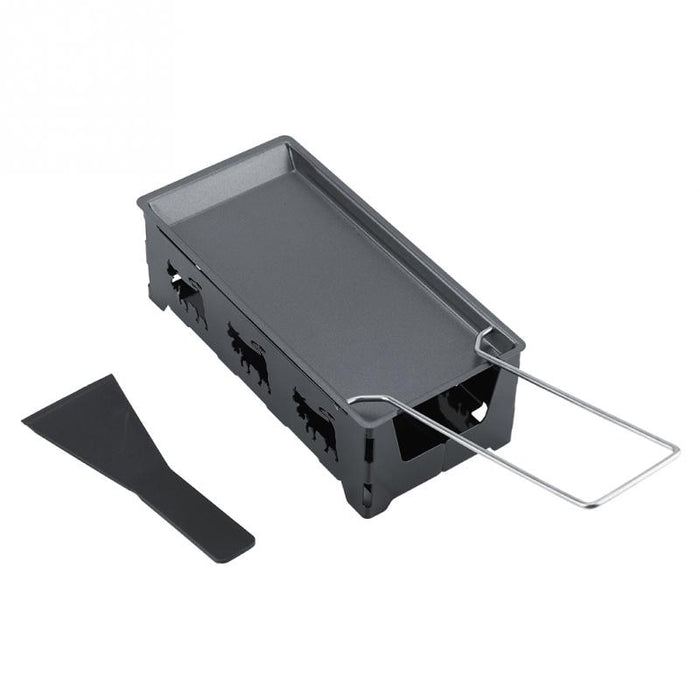 Metall-Kohlenstoffstahl-Mini-Käse-Raclette-Kerzen mit Antihaftbeschichtung