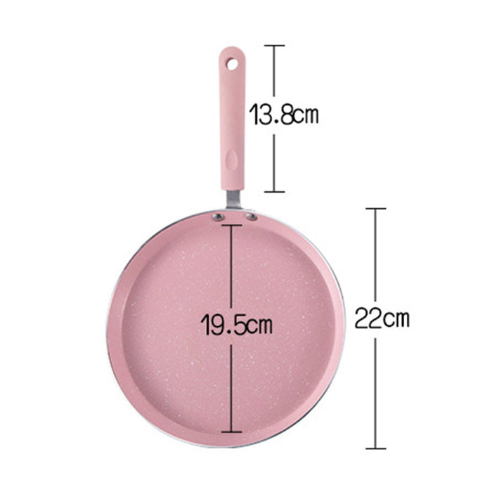 Rosa Antihaft-Pfanne Granit Steinpfanne Nordic Mini Omeletts Spiegeleier
