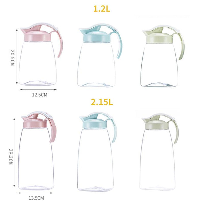 Jug Water Plastic Carafe Drink Juice Tea Kettle Jugs Cold
