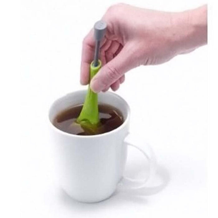 Silikon-Küche-Teefilter-Teeblatt-Ei-Trinkwerkzeug-Tee