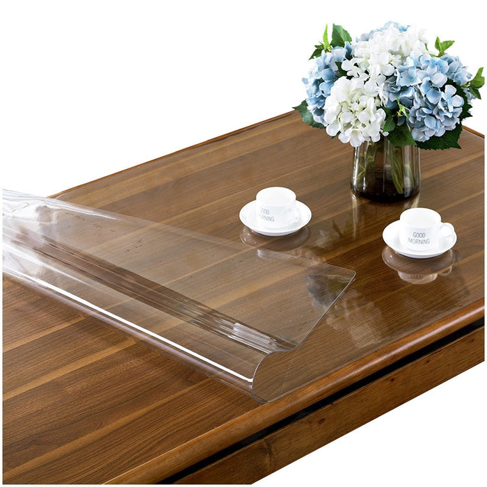Soft glass tablecloth, transparent PVC tablecloth, waterproof, oil resistant