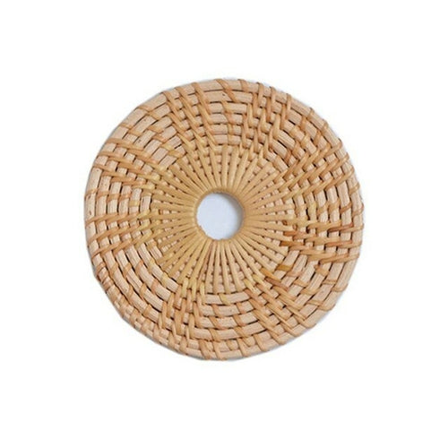 Vietnam autumn rattan woven coaster table insulation coaster shooting