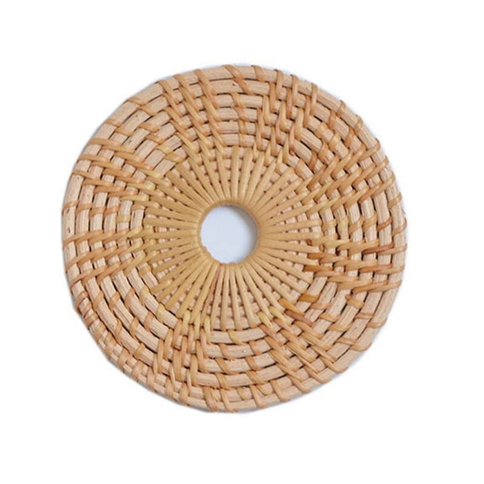 Vietnam autumn rattan woven coaster table insulation coaster shooting