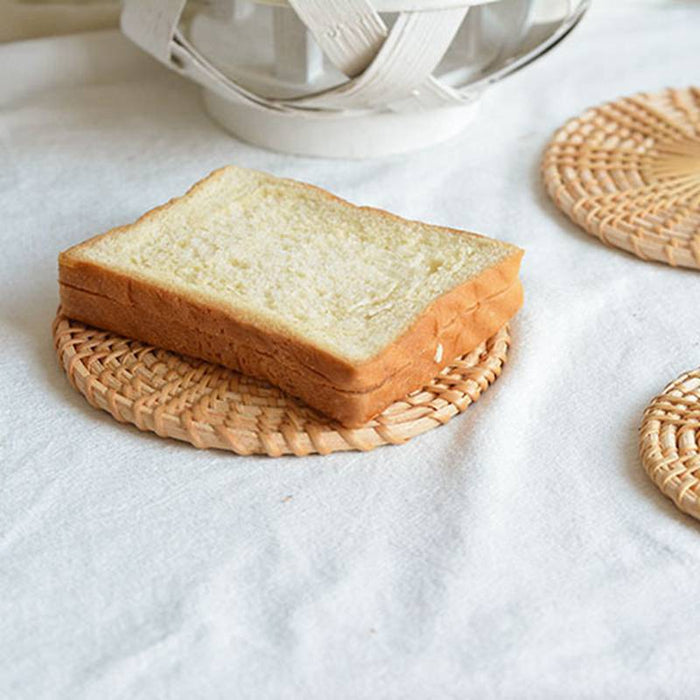Vietnam autumn rattan woven coaster table insulation coaster shooting
