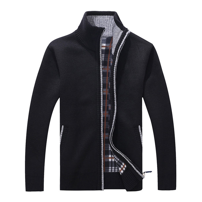 Outdoor Casual Männer Slim Pullover Warme Männer Mäntel