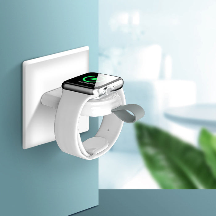Wireless charger for magnetic wearable watch