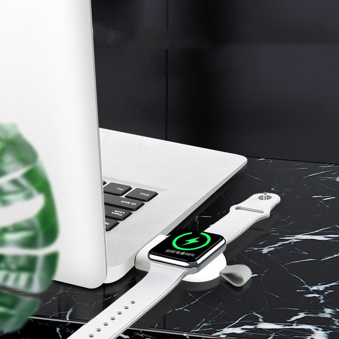 Wireless charger for magnetic wearable watch